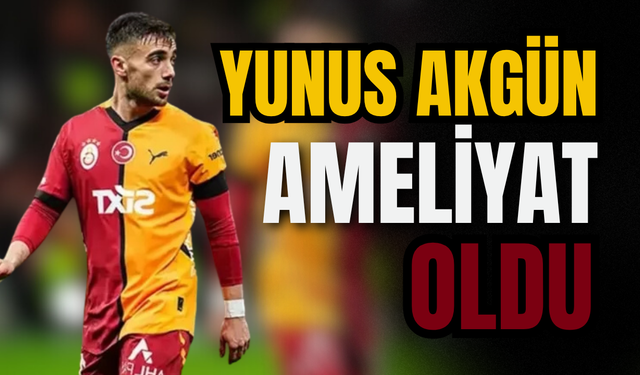 Galatasaraylı futbolcu ameliyat oldu