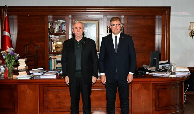 Cemil Tugay'dan Mansur Yavaş'a ziyaret