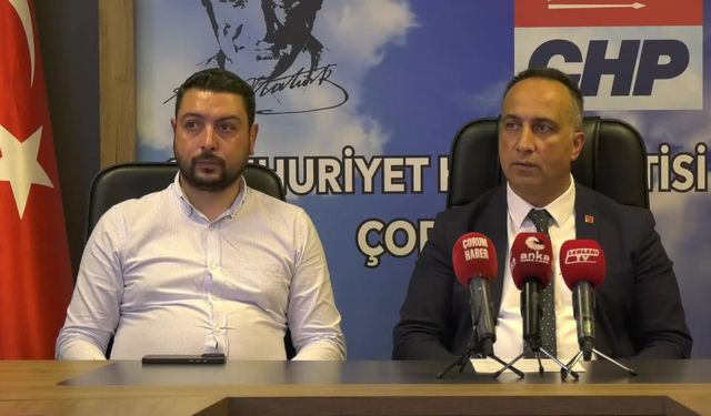 CHP Çorum İl Başkanı Avukat Dinçer Solmaz, hastanelerde yaşanan sorunlara dikkat çekti