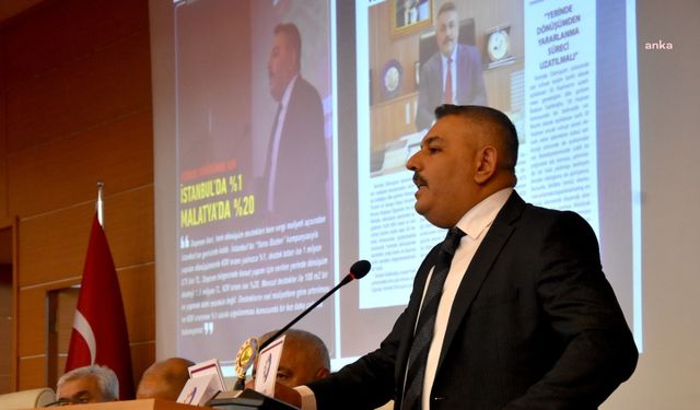 Malatya Ticaret ve Sanayi Odası Başkanı Sadıkoğlu: “Yerinde dönüşümle ilgili süre, en az yıl sonuna kadar uzatılmalı"