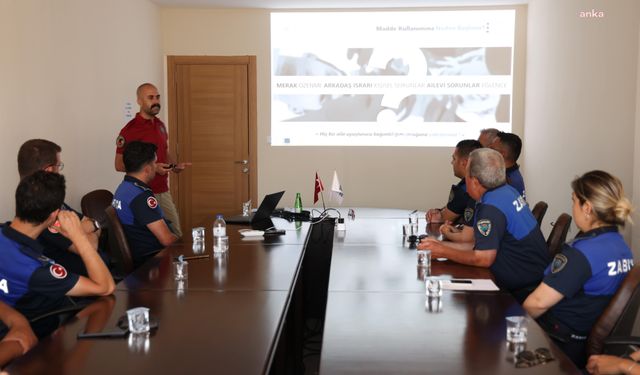 Marmaris Belediyesi zabıta personeline “Narko-Rehber” eğitimi verildi