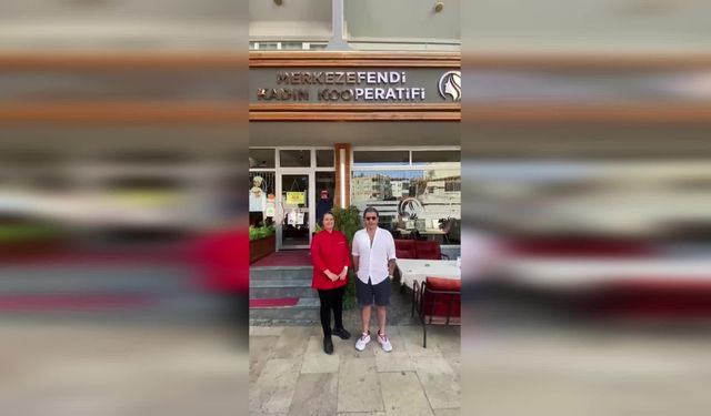 Merkezefendi Kadın Kooperatifi, şef Amani ile yöresel lezzetleri tanıttı