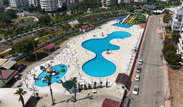 Mezitli Belediyesi Su Parkı yaz sezonunu açıyor