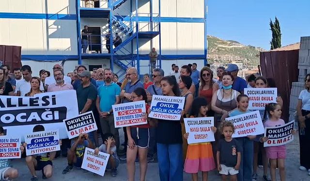 On binden fazla nüfuslu Hatay Armutlu’nun yeniden inşasında okul ve sağlık merkezi yok