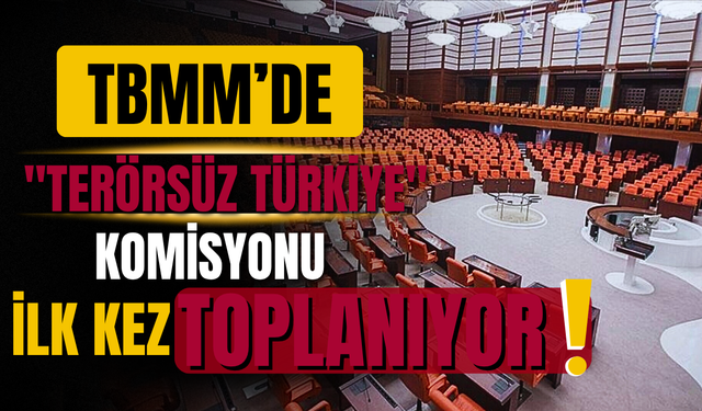 Meclis'te "Terörsüz Türkiye" İçin Tarihi Toplantı