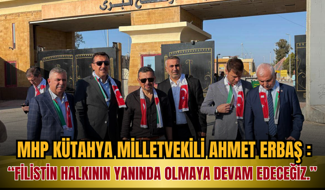 Ahmet Erbaş’tan Gazze mesajı: Bu zulüm sona erene kadar mücadelemiz sürecek