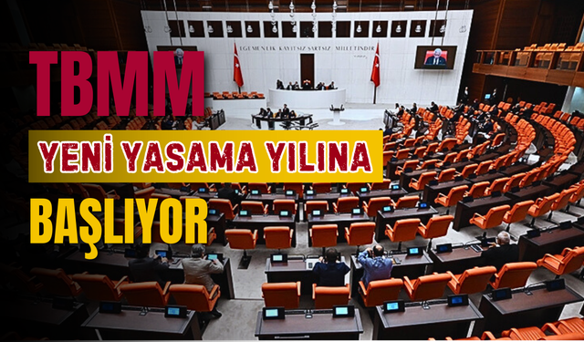 Meclis Yeni Yasama Yılına Başlıyor: Yoğun Gündem, Kritik Başlıklar