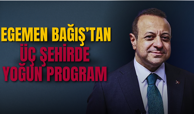 Egemen Bağış’tan Üç Şehirde Yoğun Program: Batman, Muş ve Siirt’te Peş Peşe Etkinlikler