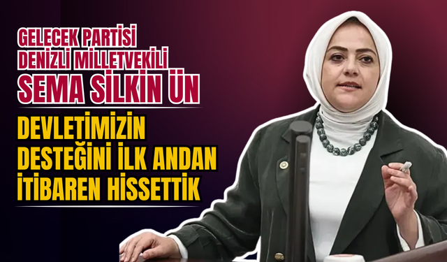 Sema Silkin Ün’den Gazze Açıklaması: “Devletimizin Desteğini İlk Andan İtibaren Hissettik”