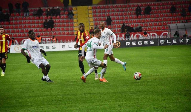 Trendyol Süper Lig: Kayserispor: 0 - Corendon Alanyaspor: 0