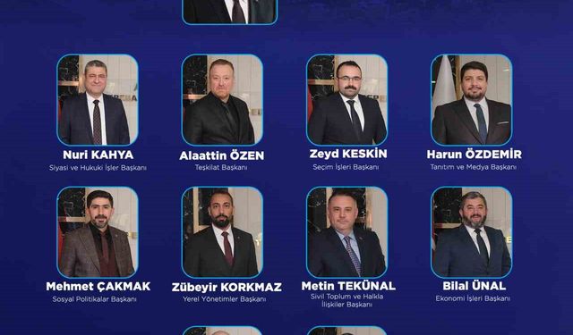 AK Parti Tepebaşı'nda ilçe yönetme kurulu belli oldu