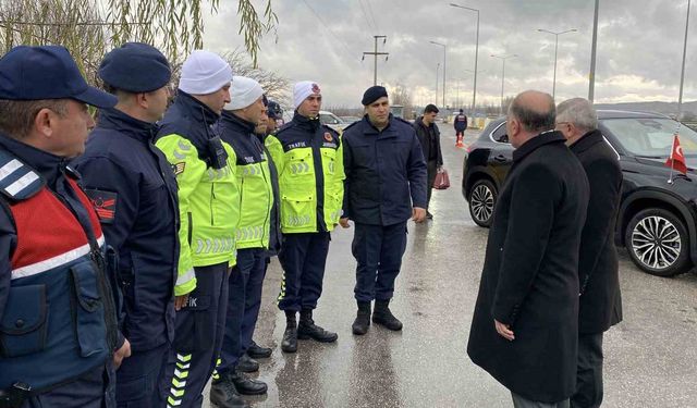 Çorum'da yılbaşı mesaisi: Bin 271 güvenlik personeli sahada