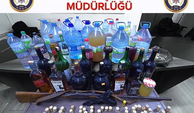 Çorum'da yılbaşı öncesi sahte alkol operasyonu: 3 gözaltı