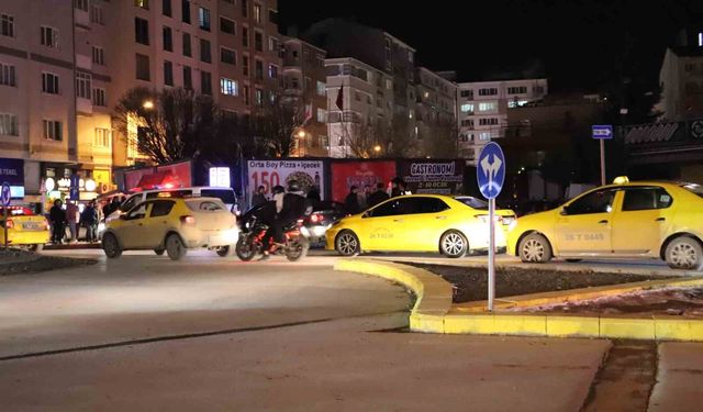 Eskişehir'de taksicilerin yılbaşı yoğunluğu