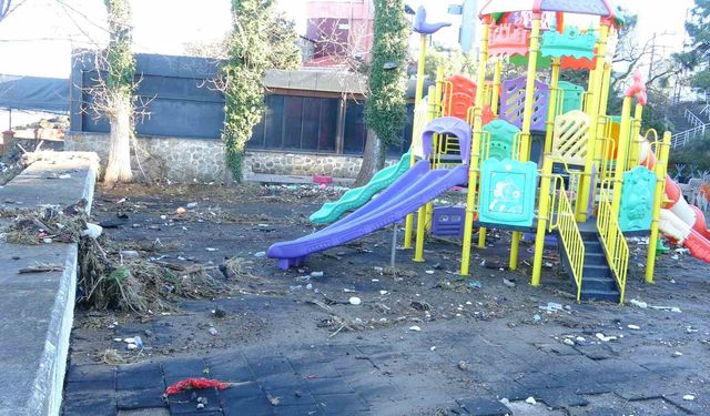 Giresun'un Tirebolu ilçesinde fırtına hasara yol açtı