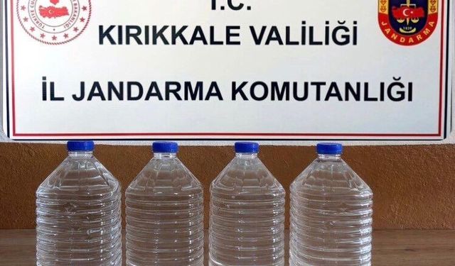 Kargo kolisinde 20 litre kaçak etil alkol ele geçirildi
