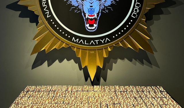 Malatya’da 3 bin 644 sentetik ecza ele geçirildi: 3 tutuklama