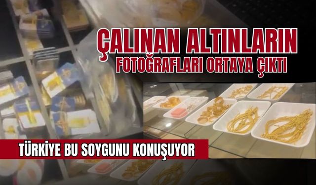 Büyükçekmece Adliyesi'ndeki hırsızlık olayında yeni gelişme: Altınların fotoğrafları ortaya çıktı