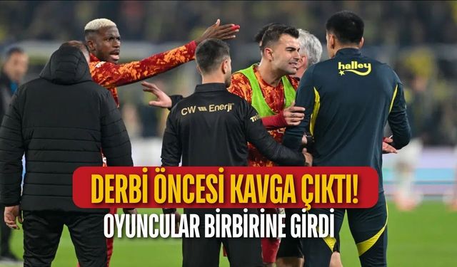 Fenerbahçe-Galatasaray derbisi öncesi tansiyon yükseldi!