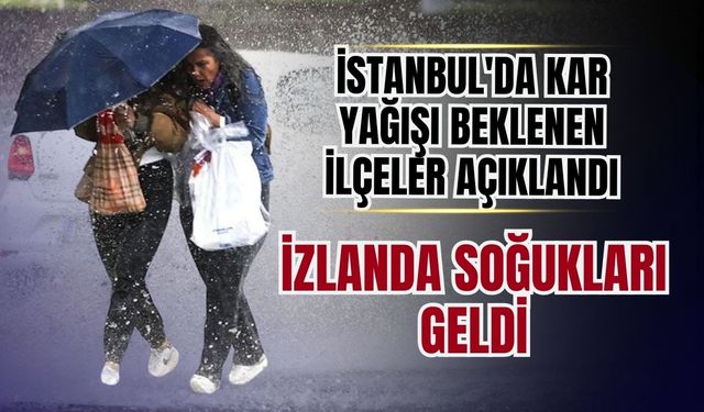 Meteoroloji'den 38 kent için yoğun kar alarmı!