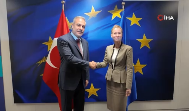 Dışişleri Bakanı Fidan, AB Yüksek Temsilcisi Kallas ile görüştü