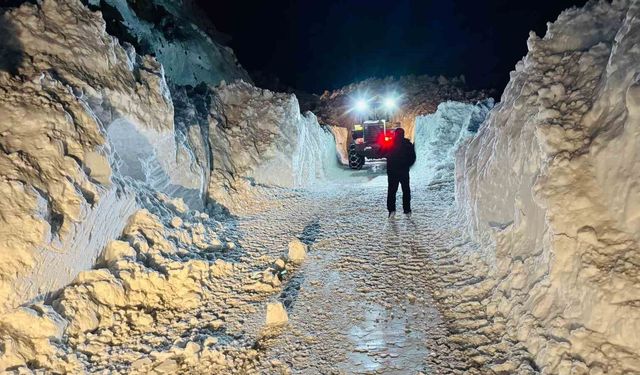 10 metre karda çalışma