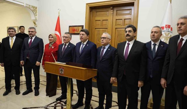 Adalet Bakanı Yılmaz Tunç Sivas'ta
