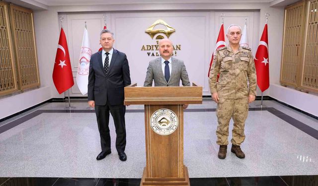 Adıyaman'da asayiş değerlendirme toplantısı yapıldı