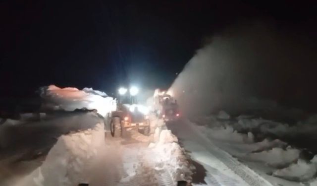 Ağrı-Kağızman kara yolu ulaşıma açıldı