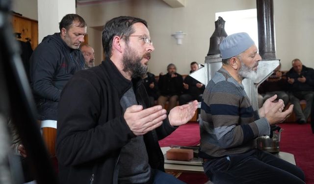 Bayburt'ta çığ şehitleri ile Hatice Karaaslan dualarla anıldı