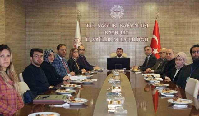 Bayburt'ta tüberkülozla mücadele çalışmaları değerlendirildi