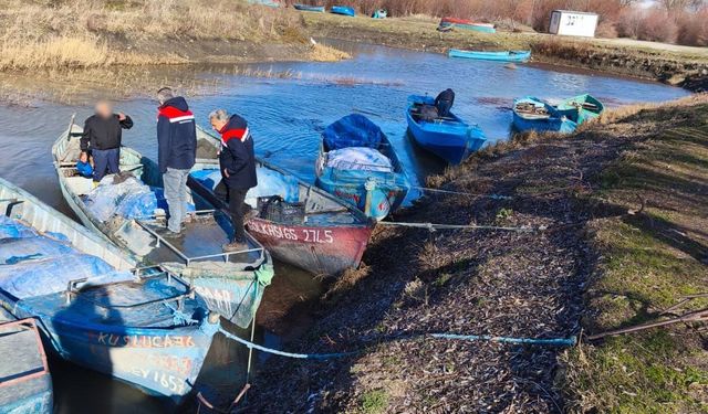 Beyşehir'de yasa dışı avcılığa geçit yok, Beyşehir Gölü ve çevresi didik didik arandı