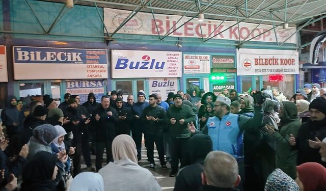 Bilecik'te umreciler kutsal topraklara uğurlandı