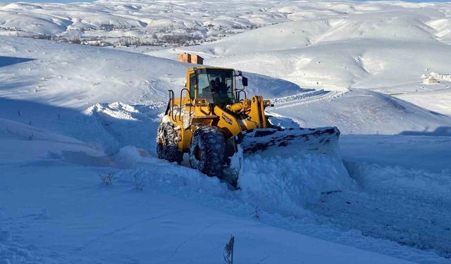 Bingöl'de 161 köy yolu ulaşıma kapandı