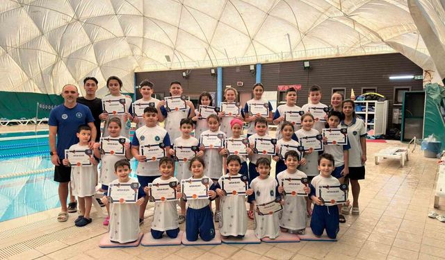 Büyükşehir kış okullarında sertifika heyecanı