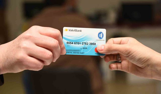 Çorum Belediyesi sosyal destek projeleriyle 2025'te binlerce haneye ulaştı