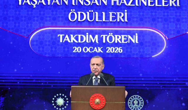 Cumhurbaşkanı Erdoğan: 'Son 23 yılda yurt dışına kaçırılan 13 bin 448 eserin ülkemize iadesini sağladık'