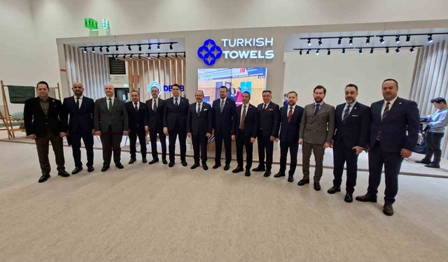 Denizli ev tekstili Almanya'da kurulan dünya sahnesinde tanıtılıyor