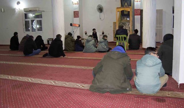 Dicle'de Miraç Kandili dualarla idrak edildi