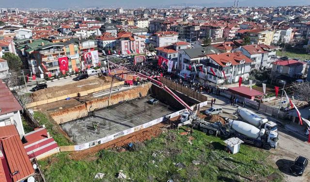 Egekent Karaman Güneşli Günler Çocuk Gelişim Merkezinin temel atma töreni düzenlendi