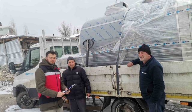 Emet'te Tarımsal Kalkınma Kooperatifine 3 bin litre kapasiteli süt soğutma tankı