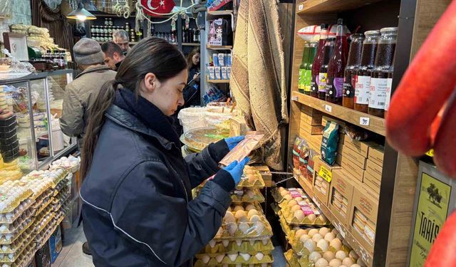 Erzincan'da zabıtadan bakliyat denetimi