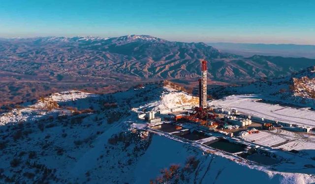 Gabar'da dondurucu soğukta rekor üretim: Günlük 81 bin varil petrol