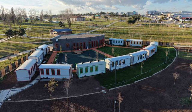 Gebze'deki Lokomotif Çocuk Köyü'nde sona doğru