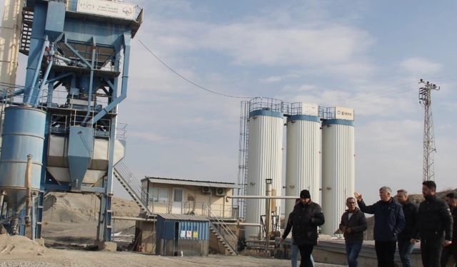 Genel Sekreter Akkuş'tan üretim tesislerine inceleme