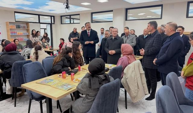 H. Sait Camii Gençlik Merkezi Etüt Salonu hizmete açıldı