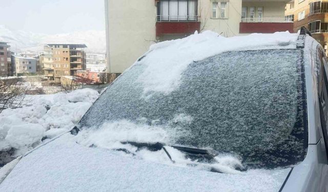 Hakkari'de dondurucu soğuklar