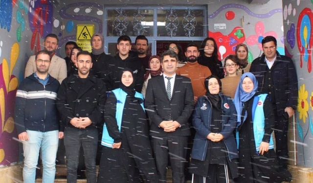 Hamur'da kış bayramı projesi