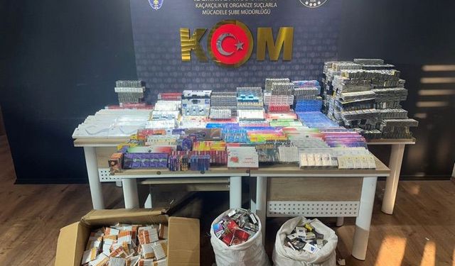 Kahramanmaraş'ta kaçakçılık operasyonlarında 3 şüpheli yakalandı