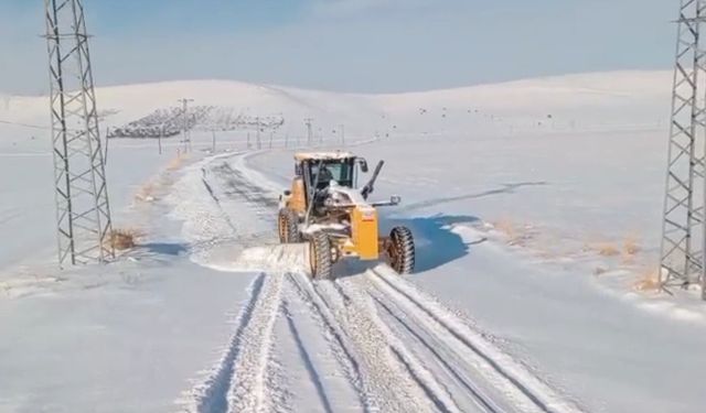 Kahramanmaraş'ta kar temizliği
